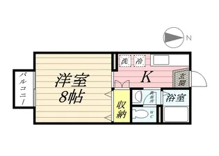 セジュール野殿【2階】の間取り