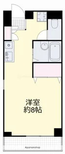 ハーモニービル【3階】の間取り