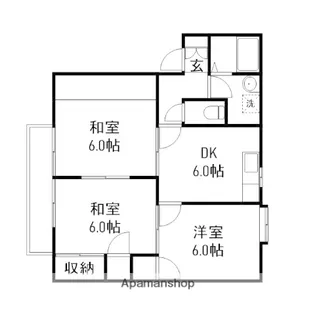 コーポ・カンナ【2階】の間取り