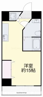 マンションニューヨーク医大東【5階】の間取り