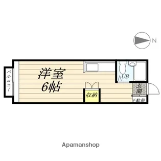 コーポひたち【101号室】の間取り