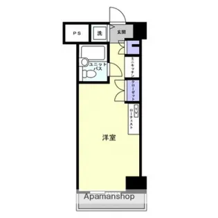 アルファコンフォート岡山【511号室】の間取り