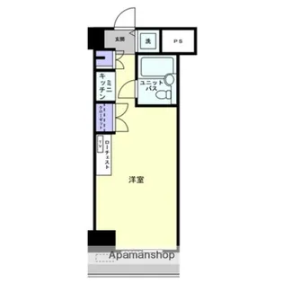 アルファコンフォート岡山【805号室】の間取り