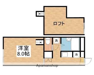 シャルマンドミール【101号室】の間取り