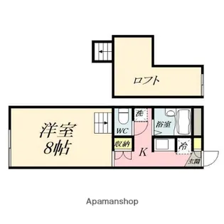 シャルマンドミール【103号室】の間取り
