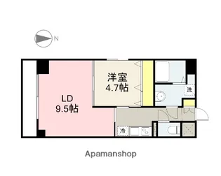 ハアラン表町【2階】の間取り
