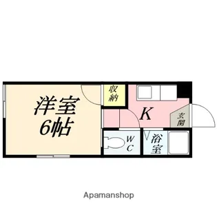 エレガンス近藤Ⅰ【1階】の間取り