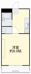 ラ・メール神田【2階】の間取り