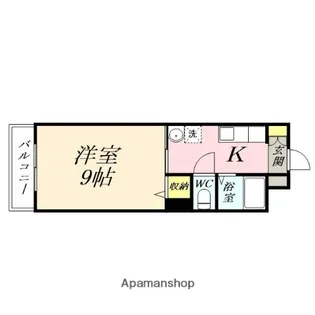 アークハイツ内山下【5階】の間取り