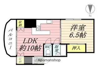 エイトバレー54【5階】の間取り