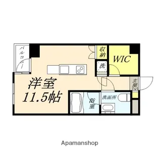 シャインコート岡南町【305号室】の間取り