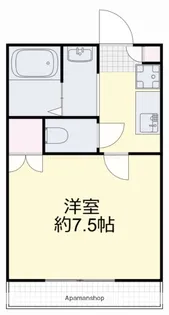 リアライズ津高【4階】の間取り
