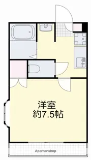 リアライズ津高【3階】の間取り