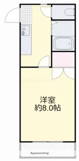 パークウェイ高島【1階】の間取り