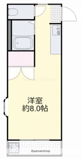パークウェイ高島【3階】の間取り