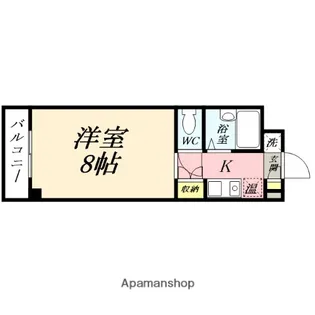 サンライト津島Ⅰ号館【323号室】の間取り