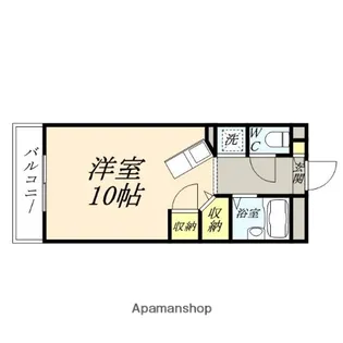 アルフィーネ今D【513号室】の間取り
