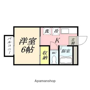メゾン山盛【2階】の間取り