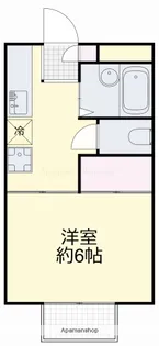 メゾン山盛【205号室】の間取り
