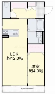 アルカ・ソラーレⅢ【1階】の間取り