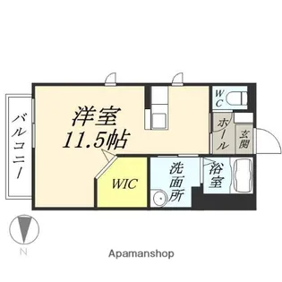 シャーメゾン エミナンス【1階】の間取り