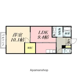 ライク【1階】の間取り