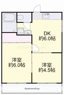 メゾン富田【3階】の間取り