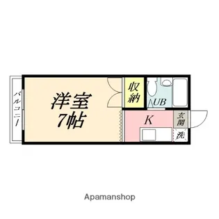 サンコーポ【103号室】の間取り