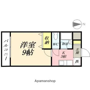 メゾンあすなろ【1階】の間取り