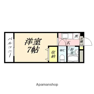 入江第2ビル【2階】の間取り