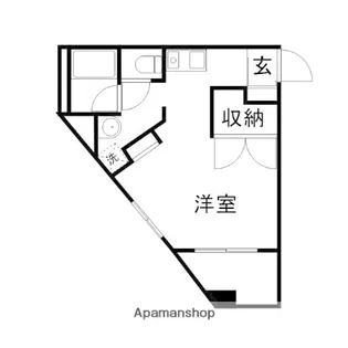 シャンティ医大前【3階】の間取り