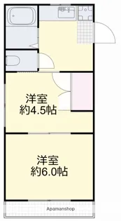 フローリッシュ神田Ⅰ【1階】の間取り