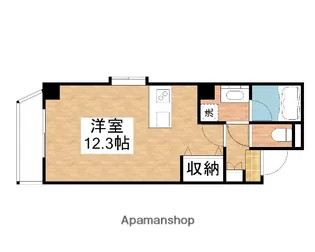 MiRiA大供【7階】の間取り