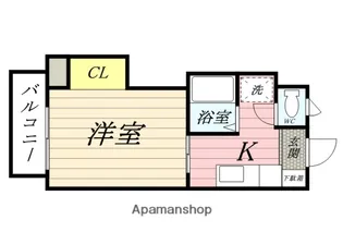 ハイツ平井【2階】の間取り