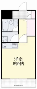ヴェルサーチにわせ【3階】の間取り