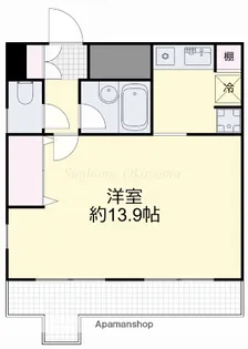 マローン京町【7階】の間取り