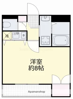 ピラミドⅠ【101号室】の間取り