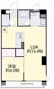 ピアグロリア東古松【502号室】の間取り