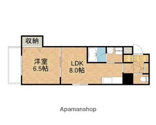 はるなガーデン【6階】の間取り