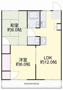 ヴィレッジ高島Ⅱ【1階】の間取り