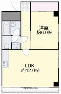 ナーチャー田町【5階】の間取り