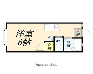 メゾンドM【2階】の間取り