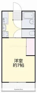 アルソーレ城北参番館【2階】の間取り