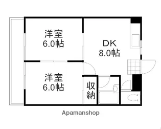 メゾンフルールⅠ【303号室】の間取り