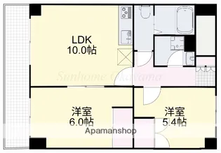 ミラドール奥田西町【3階】の間取り
