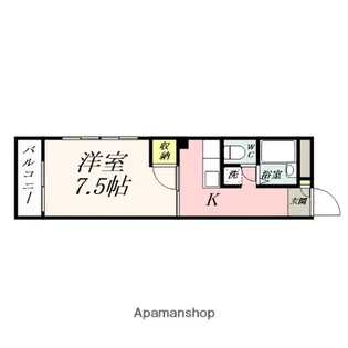 KUMAGAI MANSION【301号室】の間取り