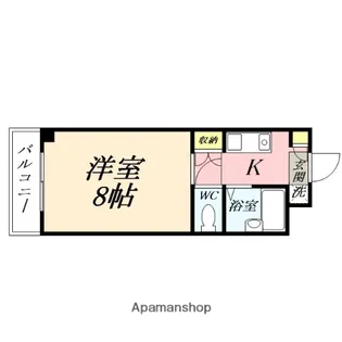 サンライト津島Ⅲ号館【2階】の間取り