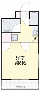 ネクスト津高A【2階】の間取り