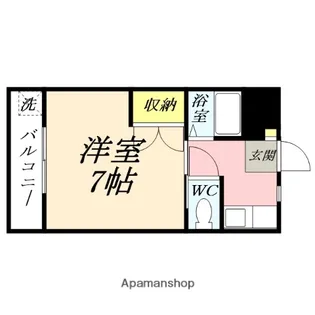 リトルハイム長岡60号館【1階】の間取り