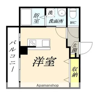 サン・フォートマンション【2階】の間取り